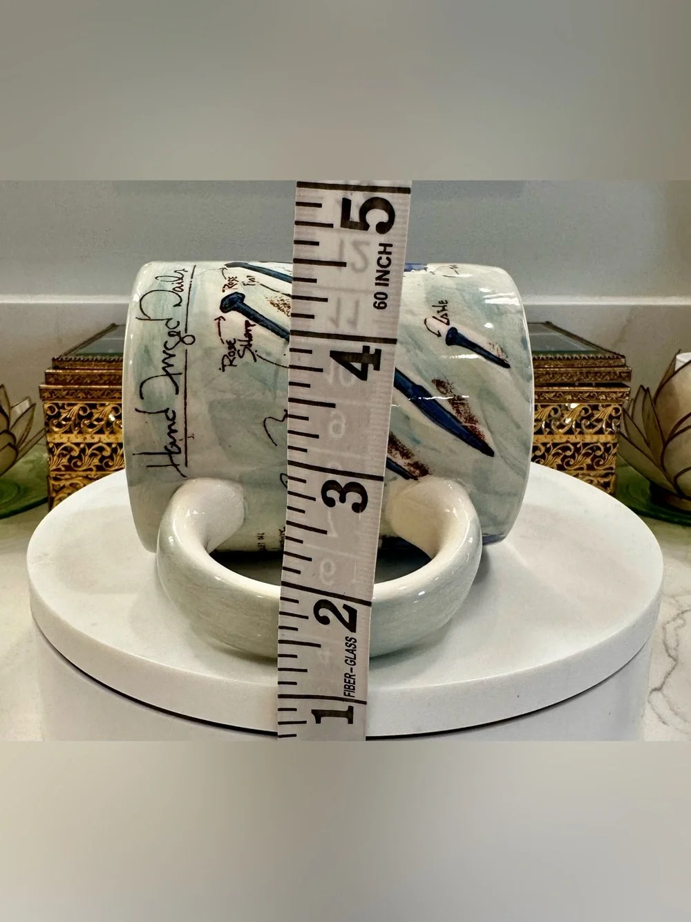 VTG Restoration Hardware Collectible Antique Tool Mug/Coffee Cup EUC